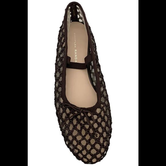 Loeffler Randall Women's Leonie-CR Ballet Flat Chocolate - Medium - Picture 2 of 3